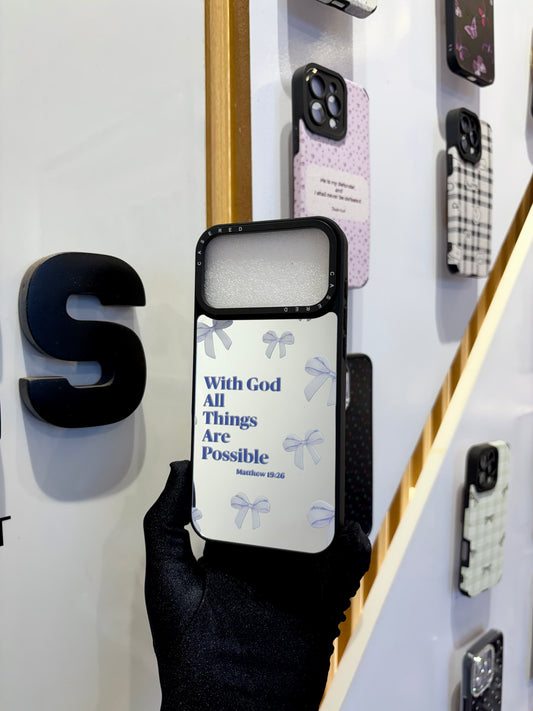 Christian mirror phone case